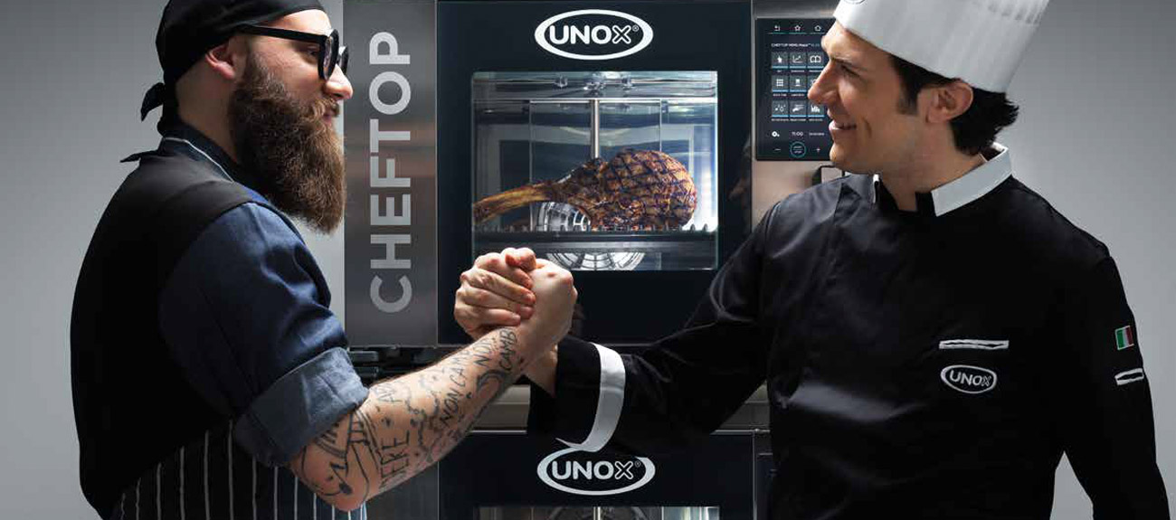 Horno Unox combinado a gas Cheftop MIND.Maps™ PLUS COUNTERTOP 5