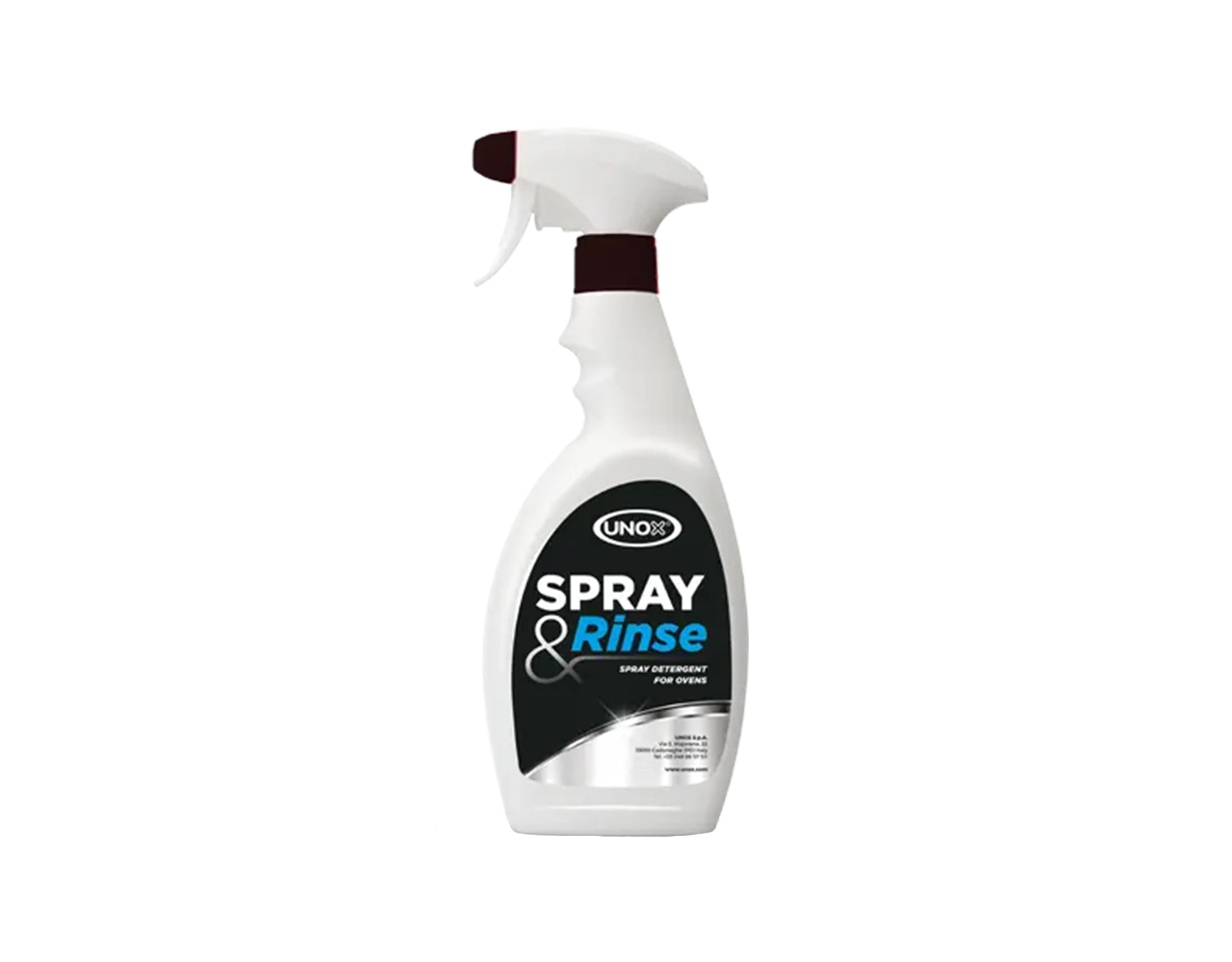Detergente Unox Spray&Rinse ™ 750 ml – pack de 4 botellas