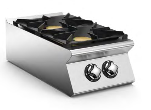Cocina sobremesa a gas natural Mareno NC74G12