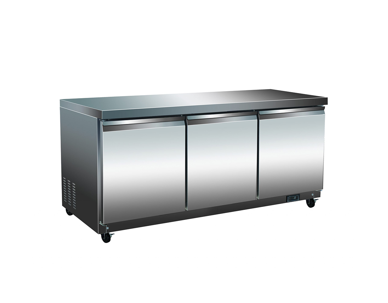 Mesón refrigerado Hudson 3 puertas 509 litros