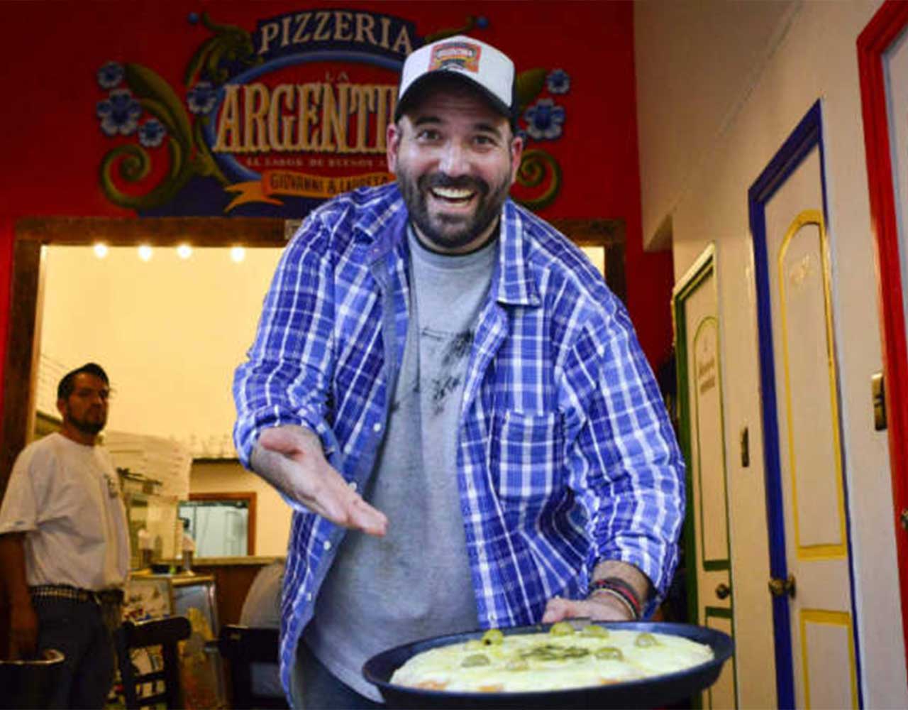 Aprende a hacer la verdadera pizza argentina con Juan Manuel Pena Passaro - 24 de Marzo