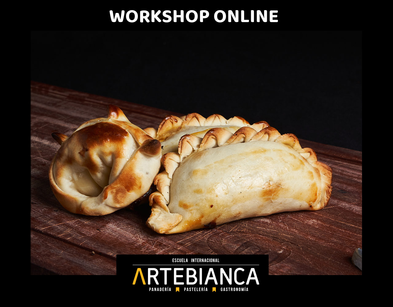 Workshop online técnicas en la elaboración de masas de empanadas