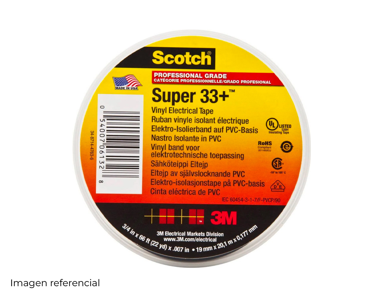 HUINCHA AISLADORA 3M SUPER 33 218701409