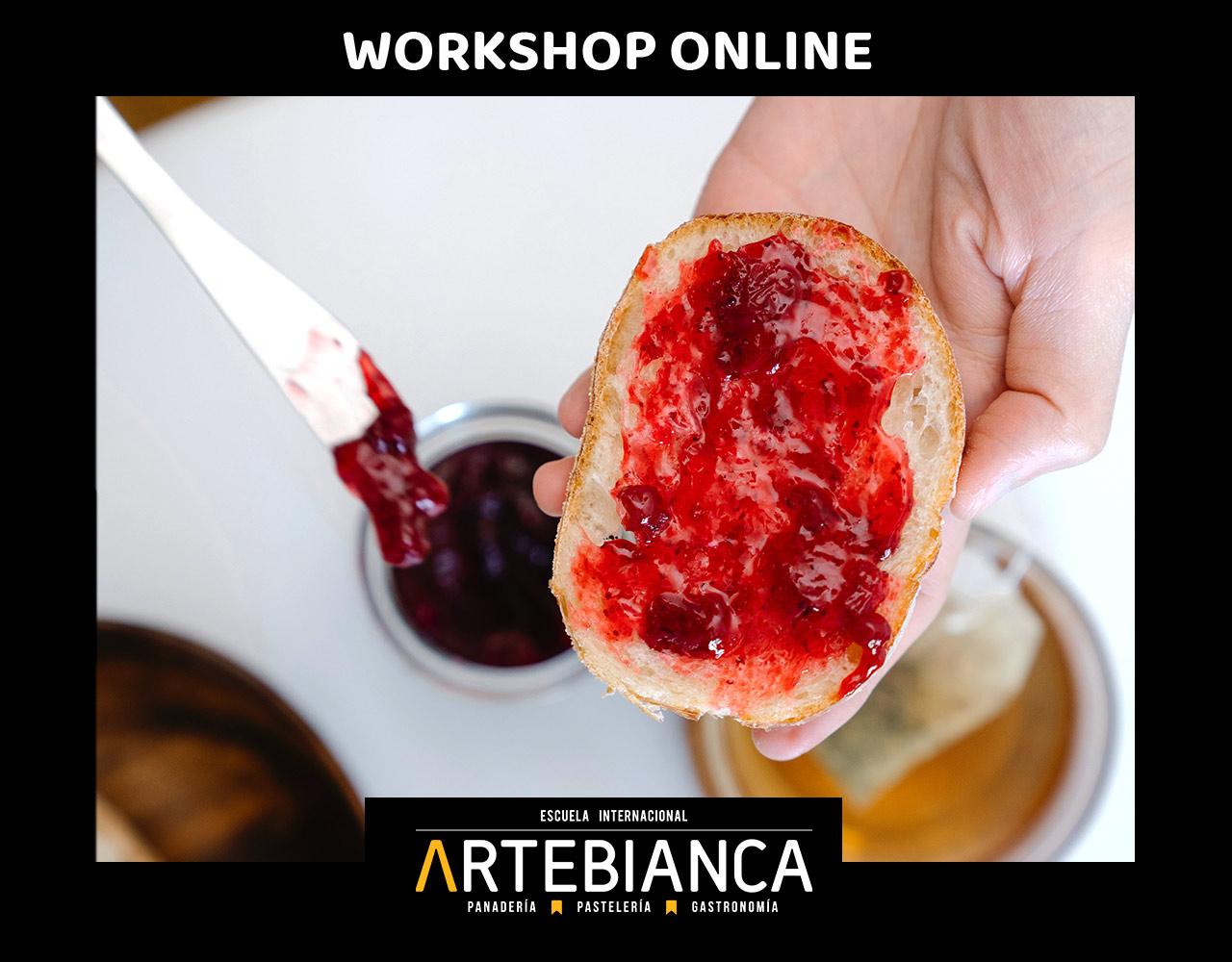 Workshop Online Técnicas en el proceso de elaboración de mermeladas y conservas naturales