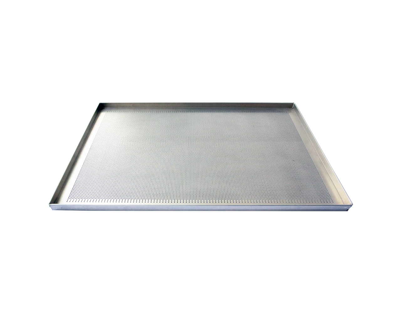 Bandeja Unique Aluminio Perforada Borde Recto Ubap68r 80x60cms