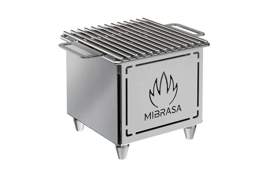 Parrilla portátil Mibrasa hibachi 150 2 comensales