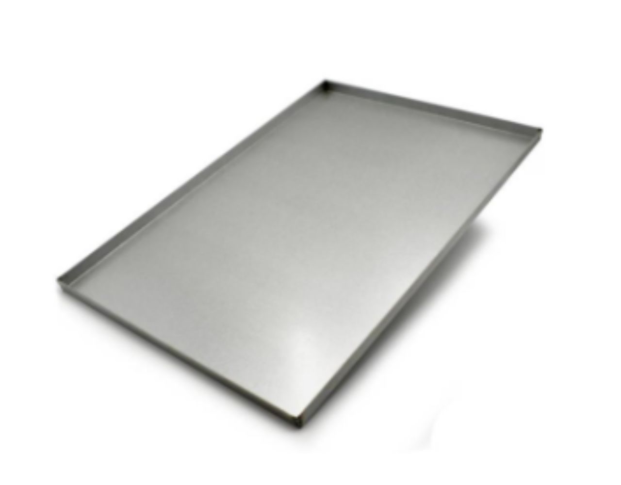 Bandeja aluminio lisa 50x70, mod UBAL57R, borde recto