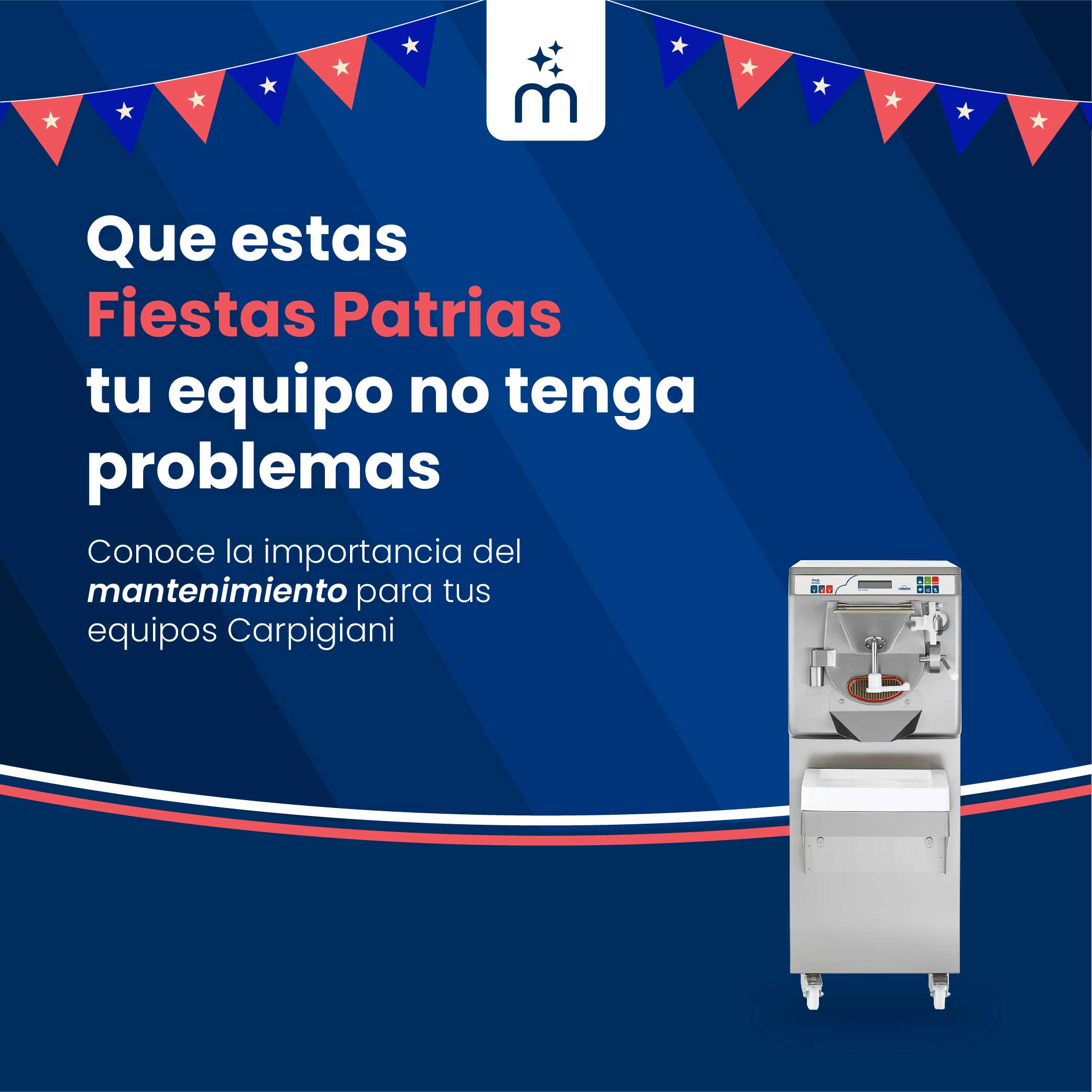 OFERTA 18 SEPTIEMBRE! Mantenimiento preventivo spot Carpigiani