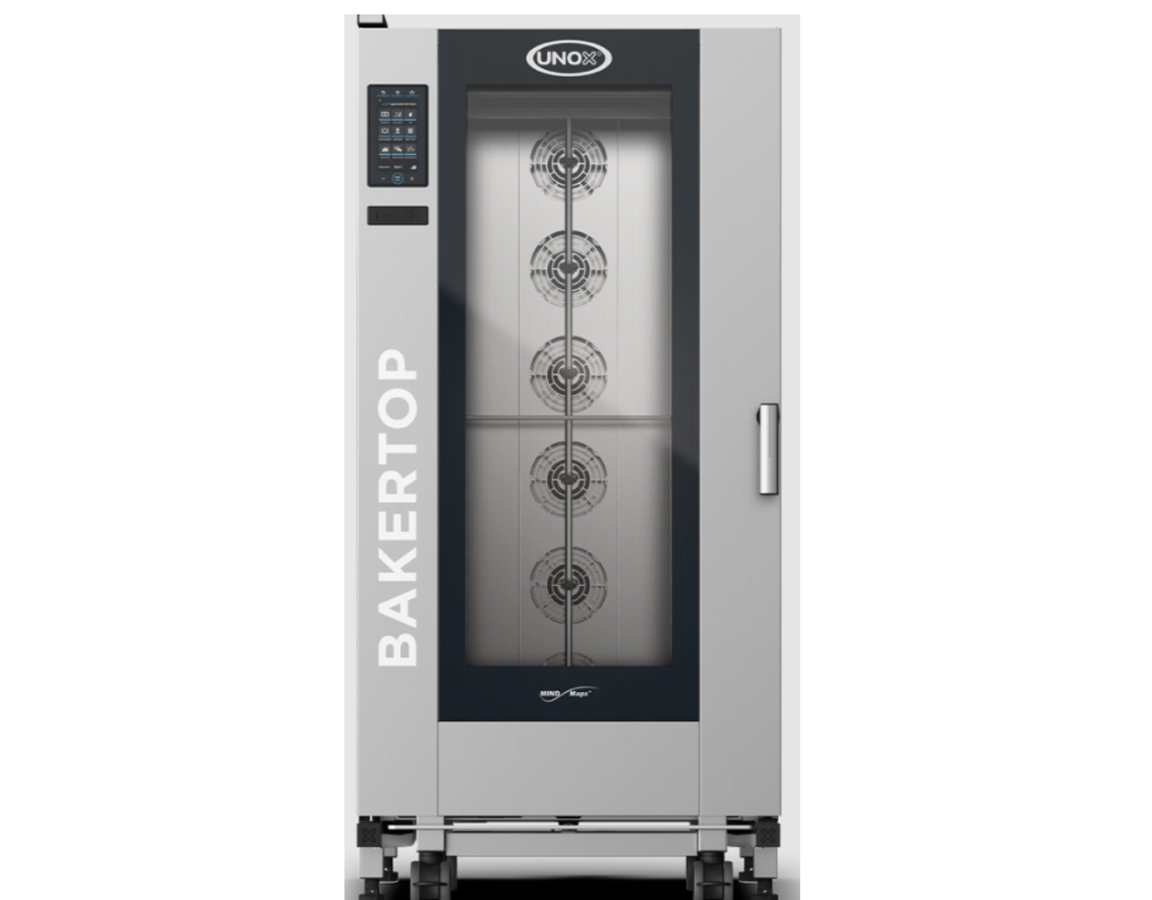 Horno Unox convector Bakertop mind.plus Big a gas 16 bandejas