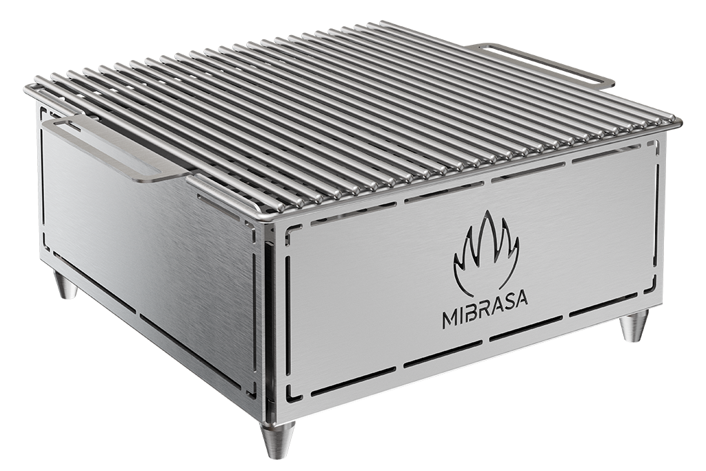 Parrilla portátil hibachi Mibrasa 300p 8 comensales