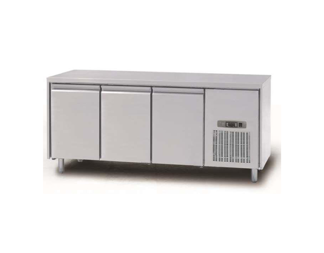Mesón refrigerado Unique 3 puertas
